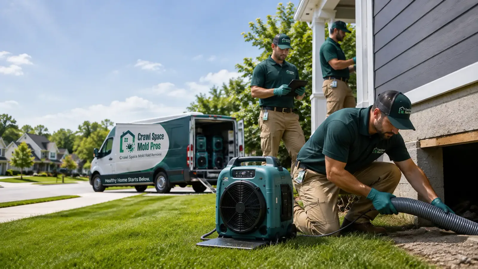 Crawl Space Mold Removal in Belvidere, NJ